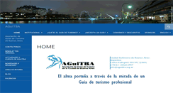 Desktop Screenshot of aguitba.org.ar